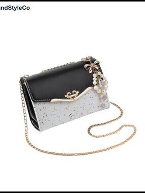 PU Leather Crossbody Messenger Bag Convertible Clutch Purse for Women